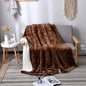 Mink Sherpa blanket with pillow cases (250gh)