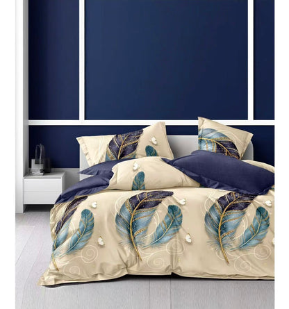 1 KINGSIZE BEDSHEET 4PILLOW CASES