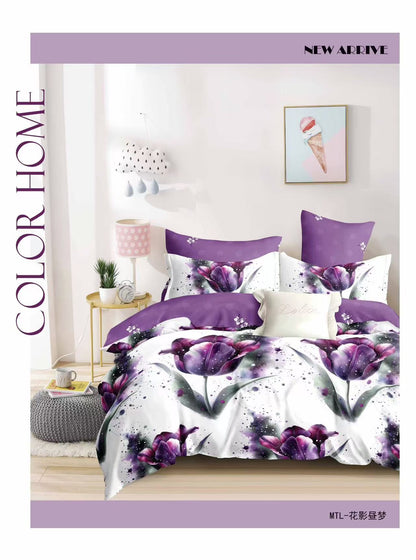 1 QUEENSIZE BEDSHEET 4PILLOW CASES
