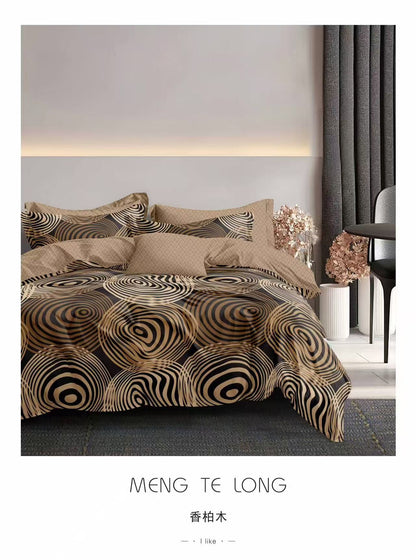 1 QUEENSIZE BEDSHEET 4PILLOW CASES