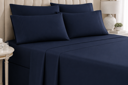 Plain Bedsheet (super king/Cali king)