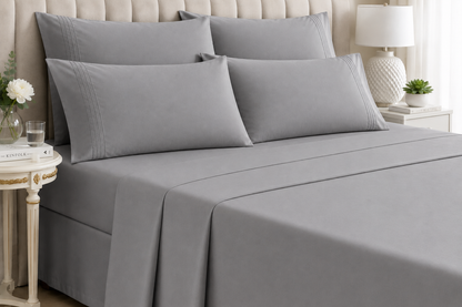 Plain Bedsheet (super king/Cali king)
