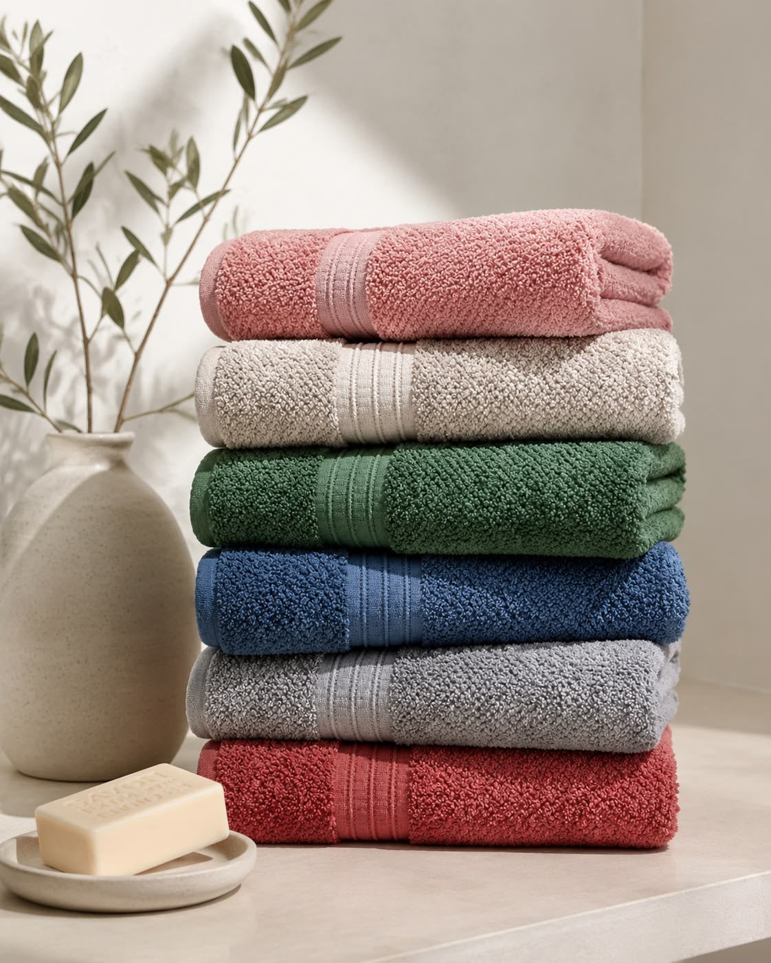 Bath towels (70cm/140cm) heavy weight