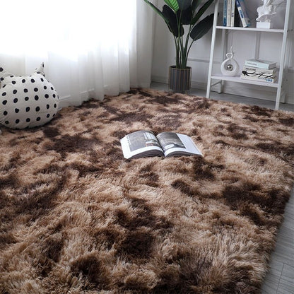 Light weight fluffy rug