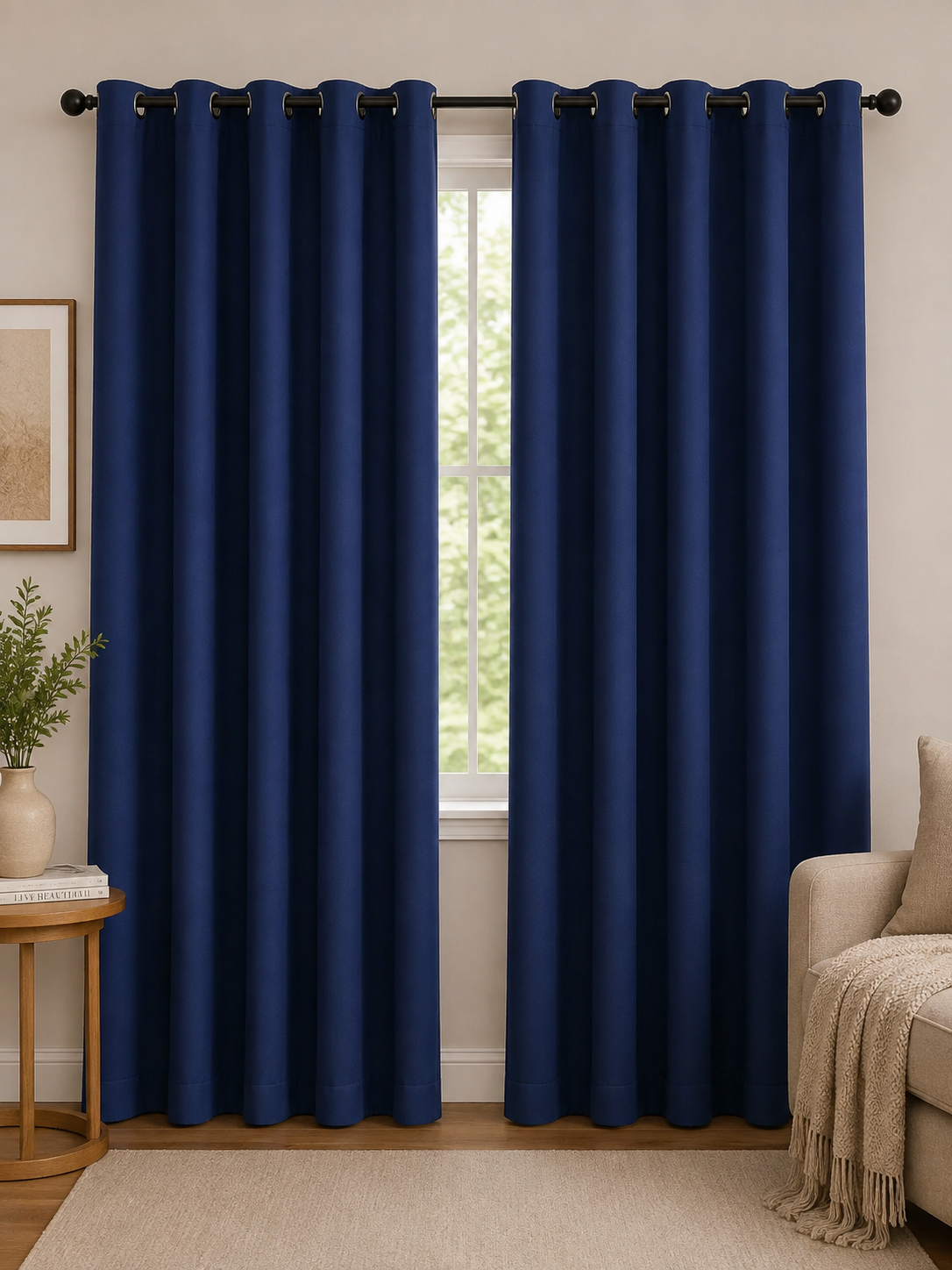 Sunblock curtains 140cm/260cm