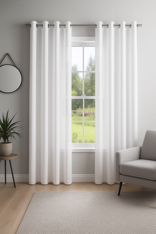 Sheer curtains (140cm/260cm) a pair of